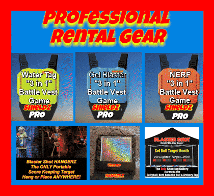 Professional Rental Products by Blaster Shot